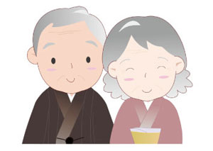 老人のイラスト